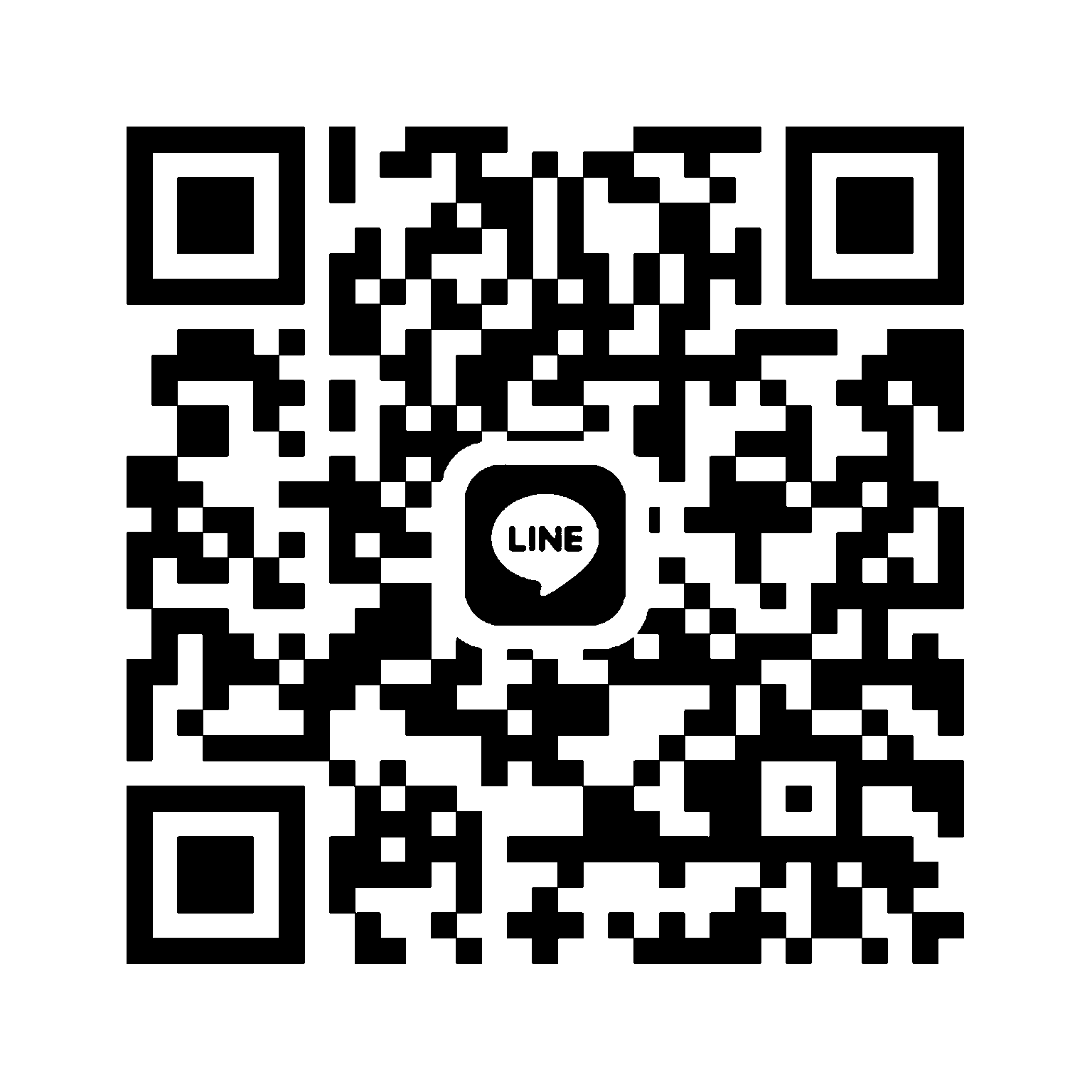 LINE QR code for MJ Men's Mobile Waxing Phuket